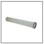 HELUZ Trubka pevná 1,0m, průměr 160mm HGR160-1